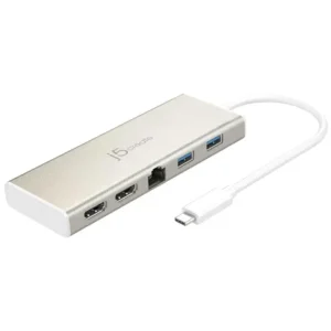 J5Create JCD381 USB Type-C Dual HDMI Mini Dock - JCD381