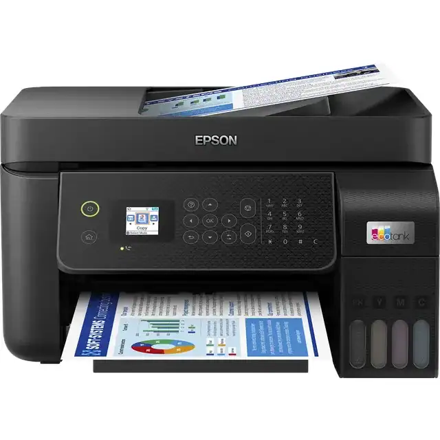 Epson EcoTank L5290 4-in-1 with Wi-Fi Direct and Ethernet Printer (Black) - L5290 Printer