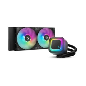 DeepCool LE240 V2 240mm ARGB AIO CPU Liquid Cooler - Black