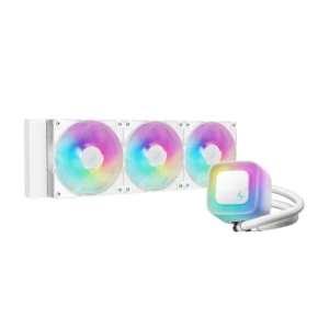 DeepCool LE360 V2 ARGB 360mm AIO Liquid Cooler - White