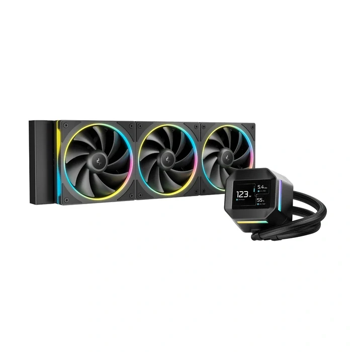 DeepCool LM360 ARGB 360mm AIO CPU Liquid Cooler - Black