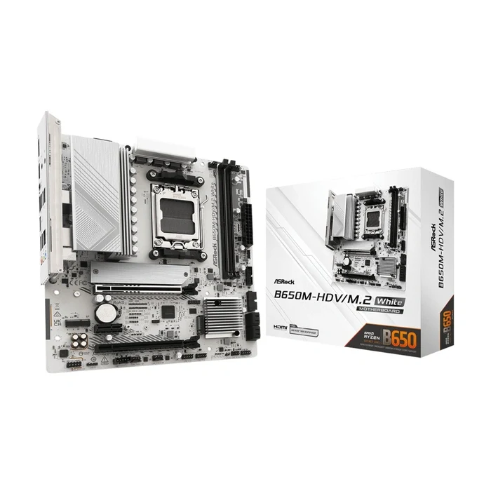 ASRock B650M-HDV/M.2 WH Motherboard