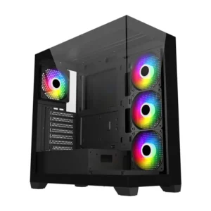FSP M340 ARGB Tempered Glass ATX Gaming Case - M340-BA