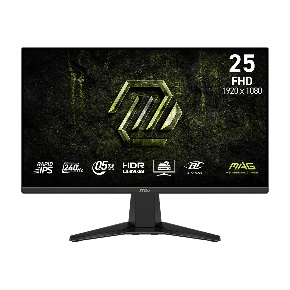 24.5" MSI MAG 255F X24 Gaming Monitor | IPS | 1920 x 1080 FHD | 240Hz | 0.5ms