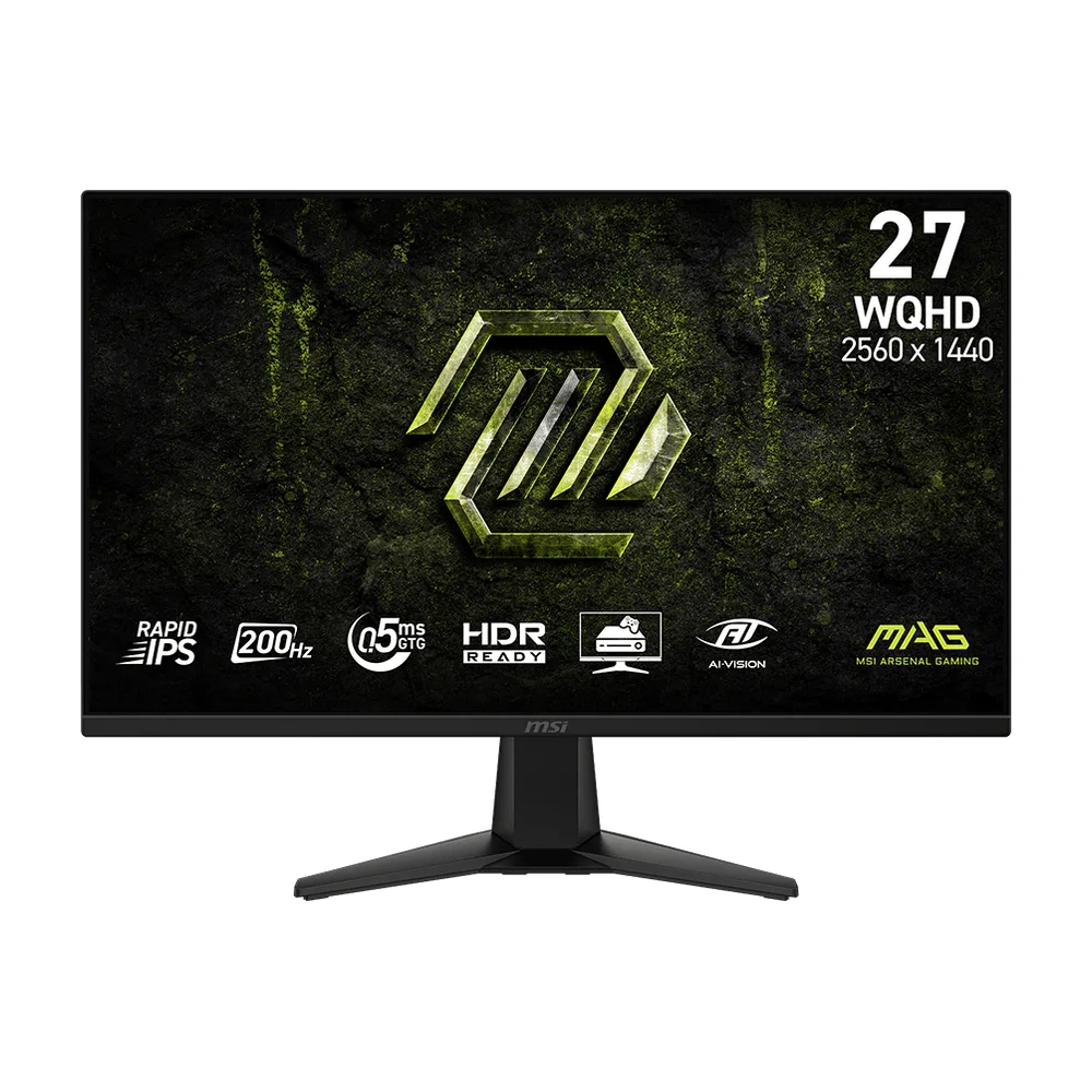 27" MSI MAG 275QF E20 Gaming Monitor | IPS | 2560 x 1440 QHD | 200Hz | 0.5ms