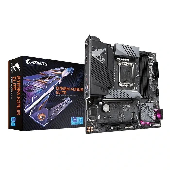 Gigabyte B760M AORUS Elite DDR5 Motherboard For Intel LGA 1700 CPU