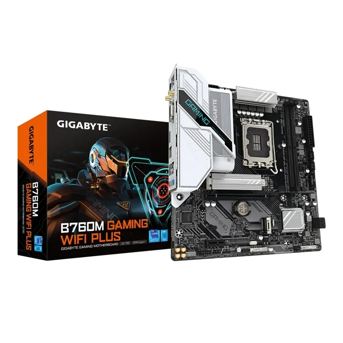 Gigabyte B760M GAMING Plus WIFI Motherboard For LGA 1700 CPU