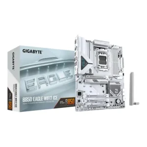 Gigabyte B850 EAGLE WiFi Motherboard For AMD AM5 CPU - White