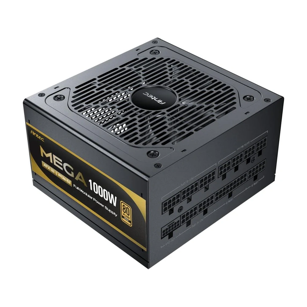 Antec MEGA 1000W 80 PLUS Gold ATX3.1 PCIe 5.1 Fully Modular Power Supply