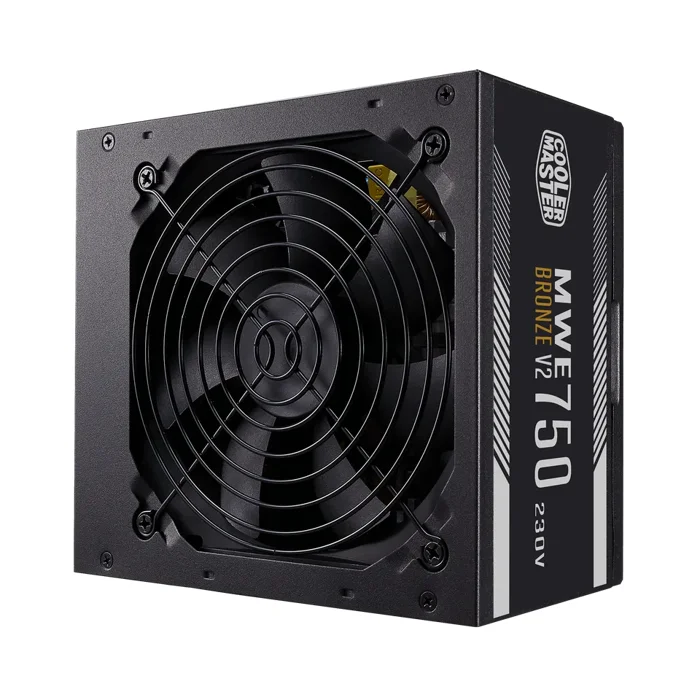 750W Cooler Master MWE 750 Bronze V2 Power Supply - RIG-MPE-7501-ACABW-3BEU