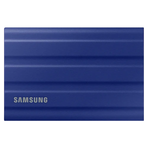 2TB Samsung T7 Shield Blue USB-C Powered External Solid State Drive (SSD) - MU-PE2T0R
