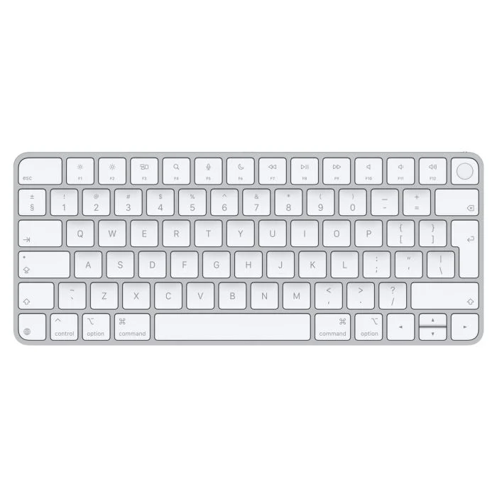 Apple Magic Touch ID Wireless Keyboard | Silver & White