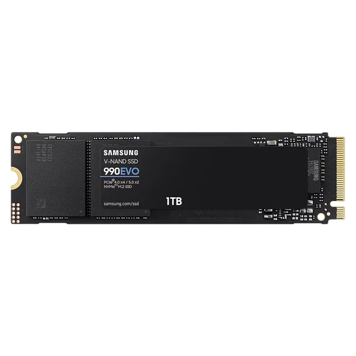 1TB Samsung 990 EVO M.2 NVMe PCIe 4.0 Internal Solid State Drive (SSD) - MZ-V9E1T0BW