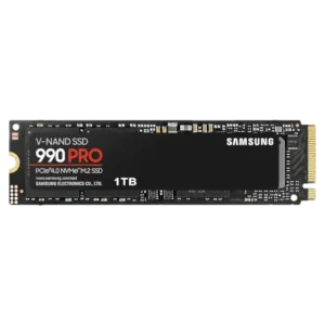 1TB Samsung 990 PRO M.2 NVMe Internal Solid State Drive (SSD) - MZ-V9P1T0BW