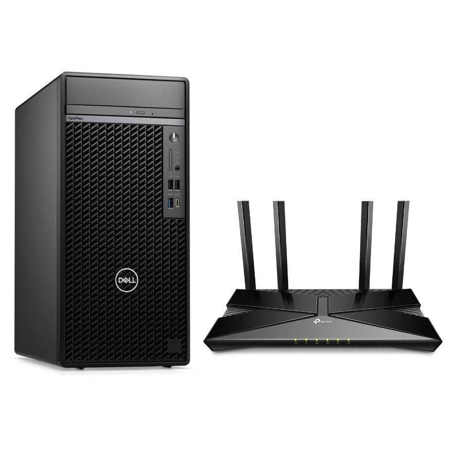 Dell Optiplex 7010 MT Desktop PC + ARCHERAX1500