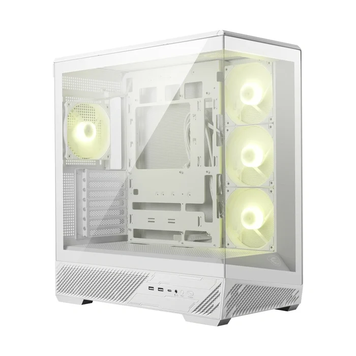 MSI MAG PANO 130R PZ ATX Gaming Case - White