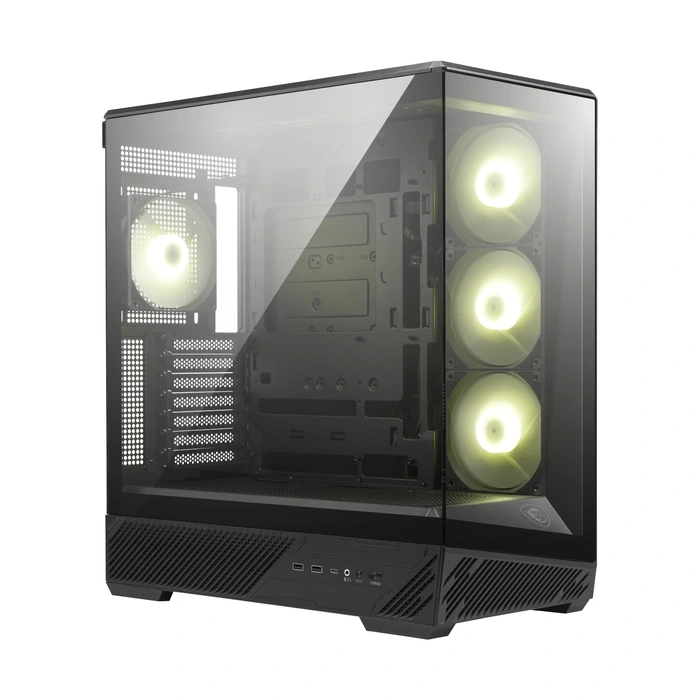 MSI MAG PANO 130R PZ ATX Gaming Case - Black
