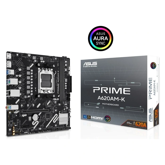 Asus PRIME A620AM-K AM5 M-ATX Motherboard