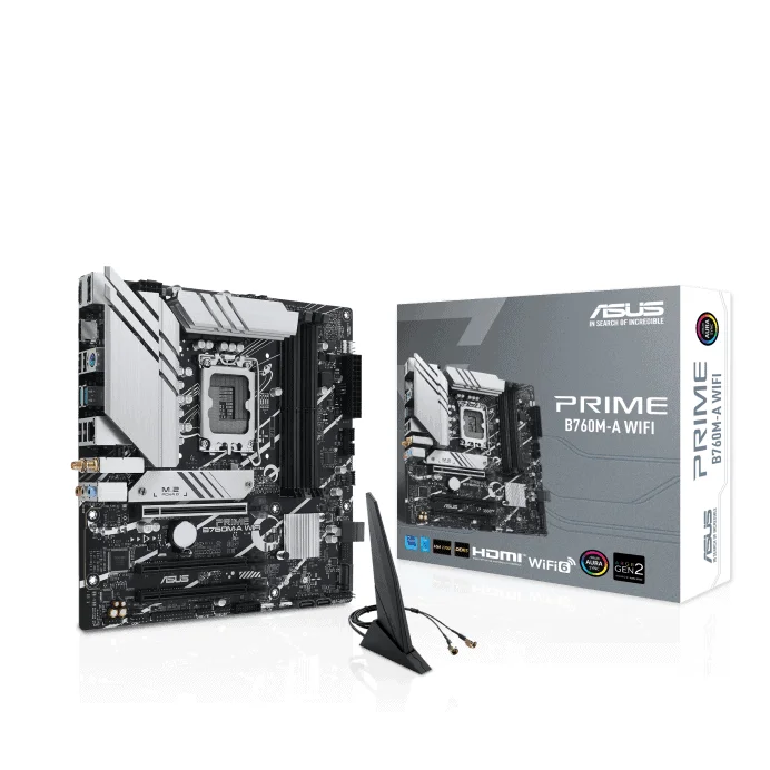 Asus PRIME B760M-A WiFi LGA 1700 Motherboard - RIG-PRIME B760M-A WIFI
