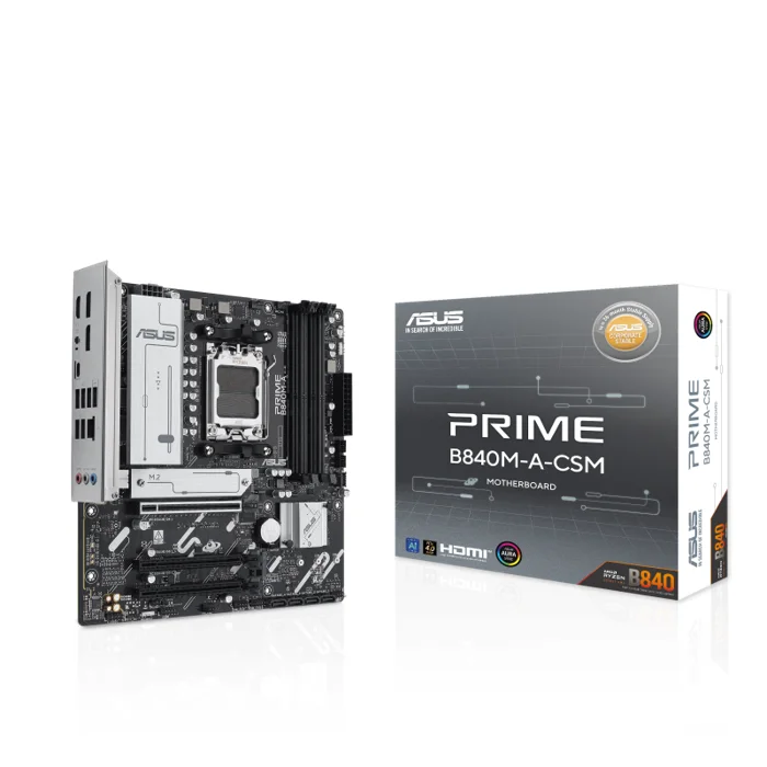 Asus PRIME B840M-A-CSM AM5 Motherboard - RIG-PRIME-B840M-A-CSM