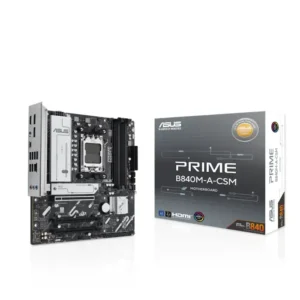 Asus PRIME B840M-A-CSM Motherboard For AMD AM5 CPU - PRIME-B840M-A-CSM