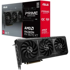 Asus Radeon RX 9070 XT PRIME OC 16GB Graphics Card - PRIME-RX9070XT-O16G