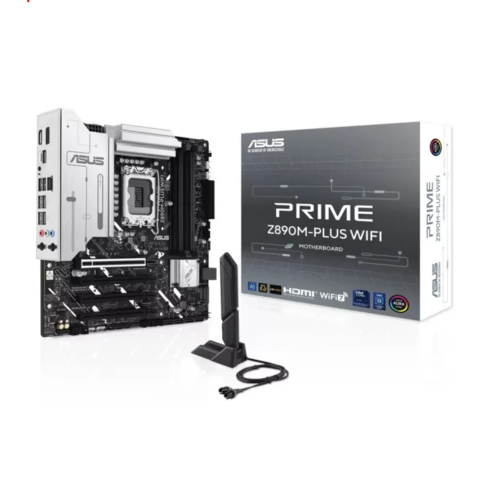 ASUS Prime Z890M-Plus WiFi LGA 1851 Motherboard - PRIME Z890M-PLUS-WIFI