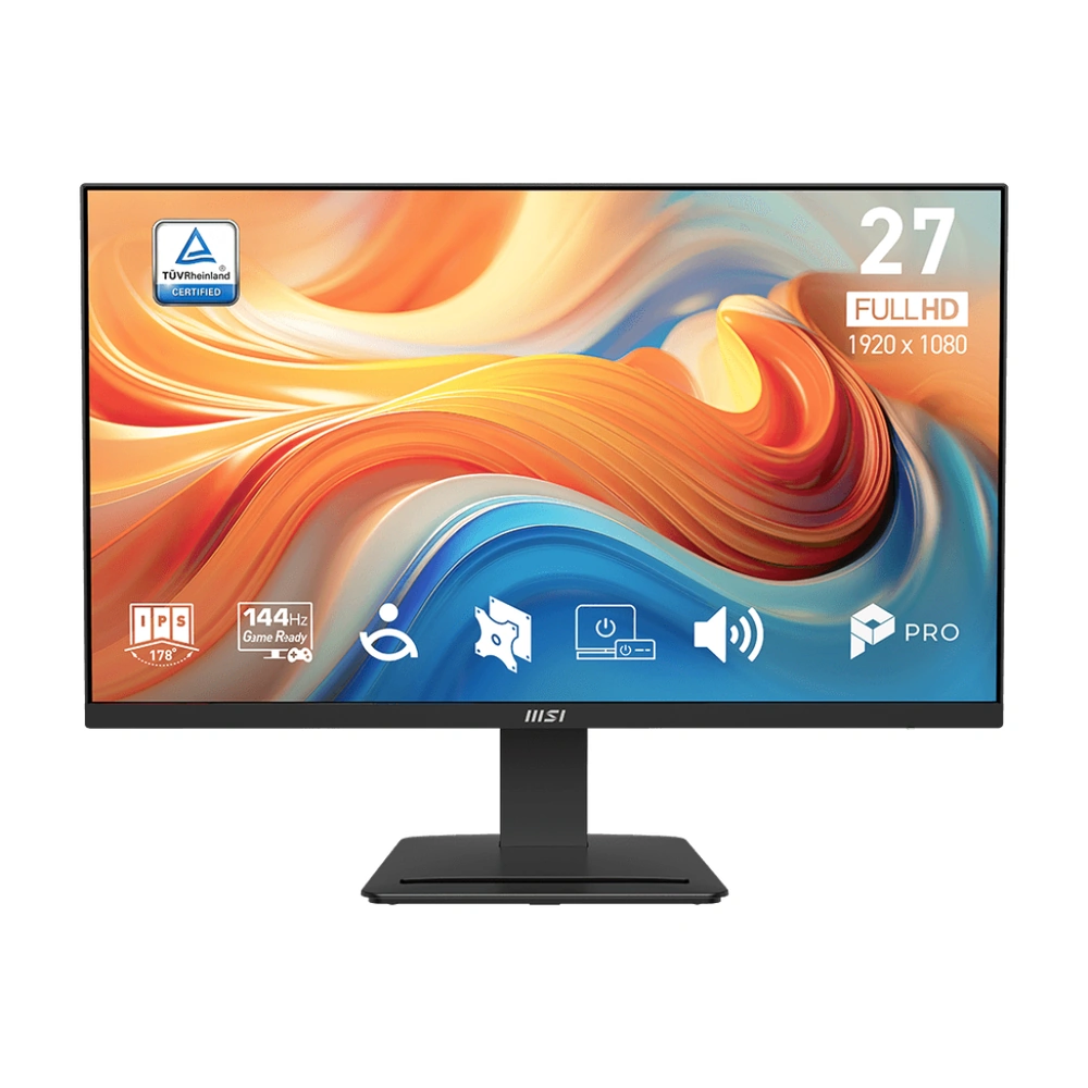 27" MSI PRO MP273 E14A Monitor | 1920 x 1080 FHD | 144Hz | 4ms