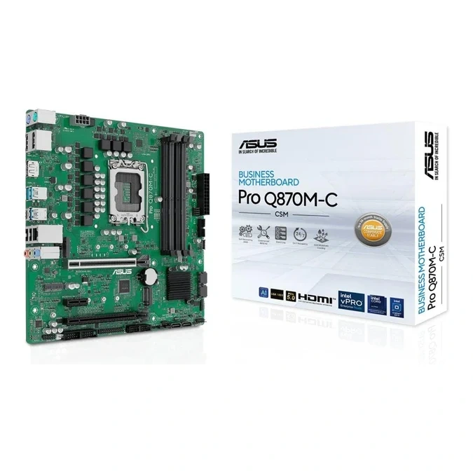 ASUS Pro Q870M-C-CSM LGA 1851 Motherboard