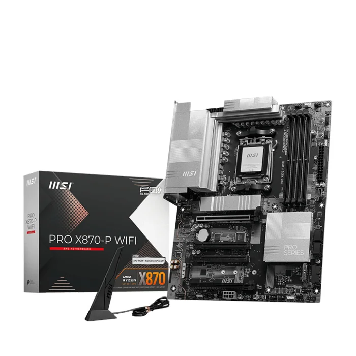 MSI PRO X870-P WIFI AM5 Motherboard - RIG-PRO X870-P WIFI
