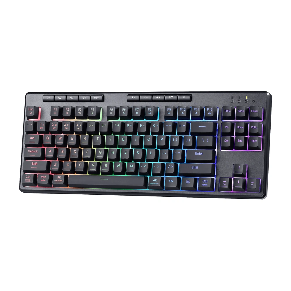 Redragon K516RGB PRO SHIVA PRO Black Wireless Keyboard | Wireless | RGB