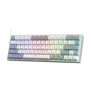 Redragon Mechanical Caster Wired Gaming Keyboard - RD-K631WG-RGB