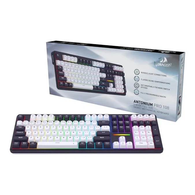 Redragon K745 Pro ANTONIUM Full-size Mechanical Gaming Keyboard