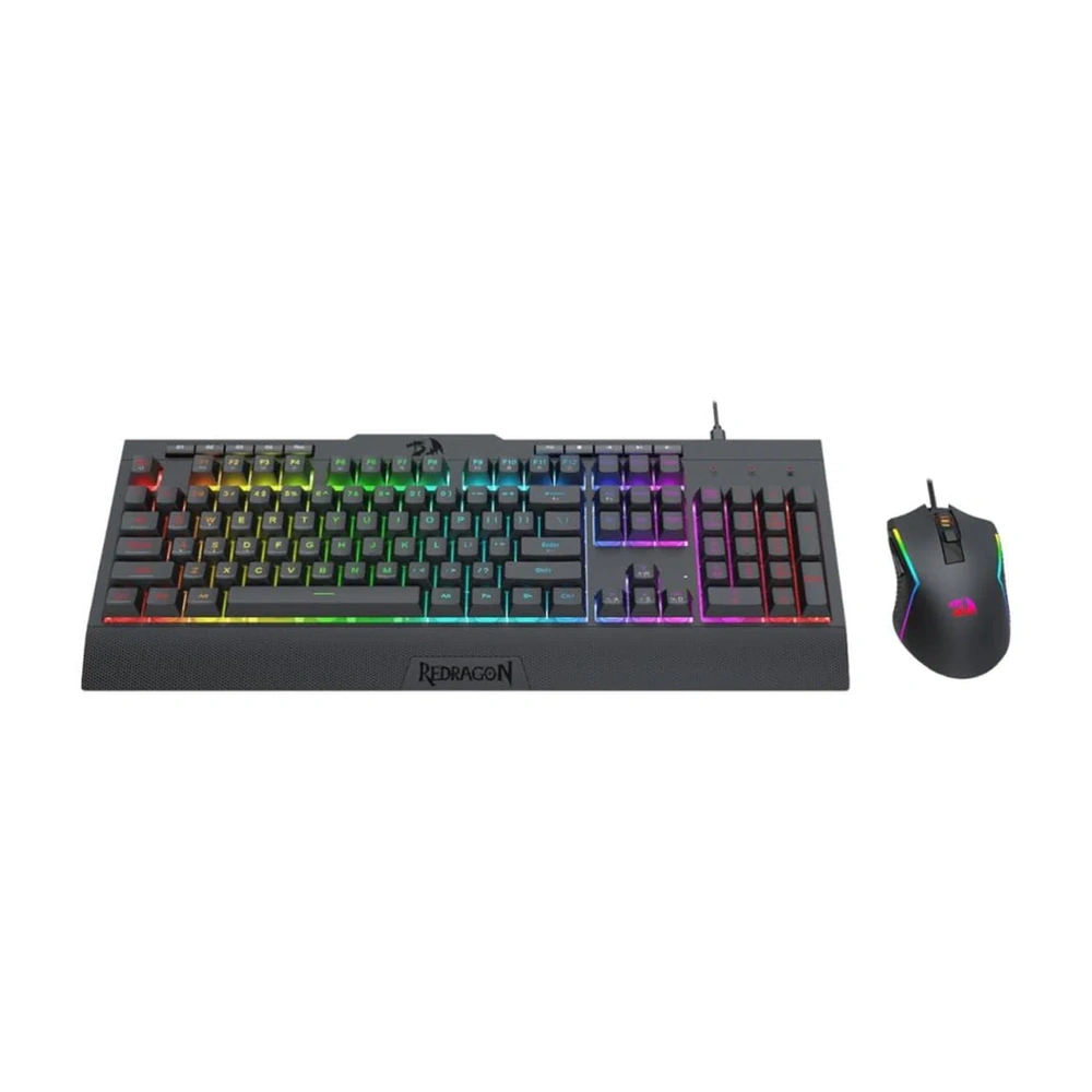 Redragon S151 Gaming Keyboard and Mouse Combo-Black