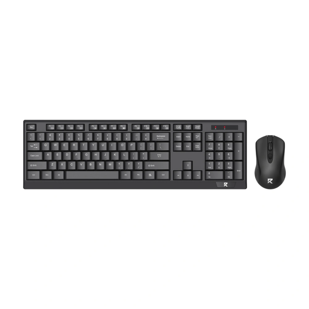 Redragon S162 Black RGB 3-Mode Wireless Mechanical Keyboard And Mouse Combo | Wireless | Mechanical | RGB