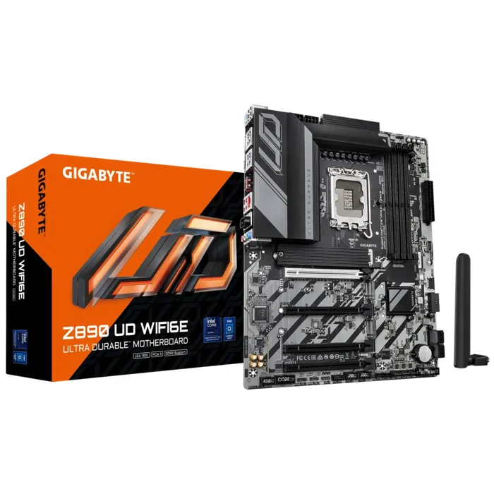 Gigabyte Z890 UD WiFi6E Motherboard For Intel LGA 1851 CPU - RIG-GA-Z890-UD-WIFI6E