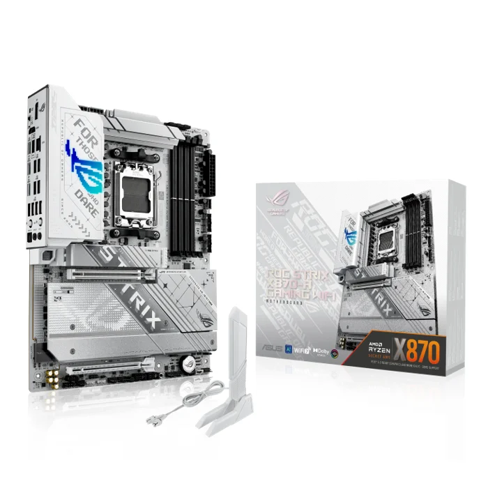 ASUS ROG STRIX X870-A GAMING WIFI AMD X870 Ryzen Socket AM5 ATX Desktop Motherboard - RIG-STRIX X870-A GAMING WIFI