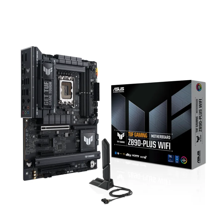 Asus TUF GAMING Z890 PLUS WiFi Motherboard For Intel LGA 1851 CPU - RIG-TUF GAMING Z890-PLUS WIFI