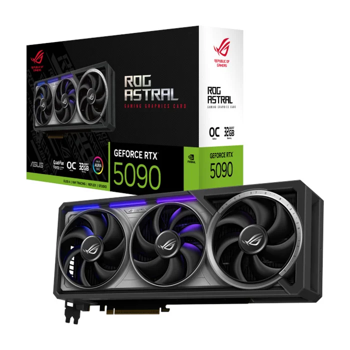 Asus GeForce RTX 5090 Astral OC 32GB Graphics Card - ROG-ASTRAL-RTX5090-O32G-GAMING