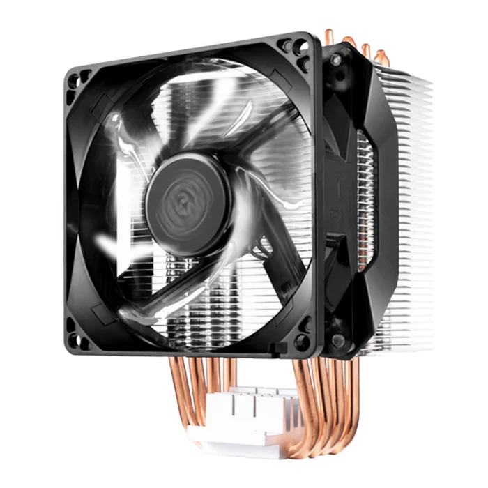 Cooler Master Hyper H411R White LED 92mm Air CPU Cooler - RIG-RR-H411-20PW-R1