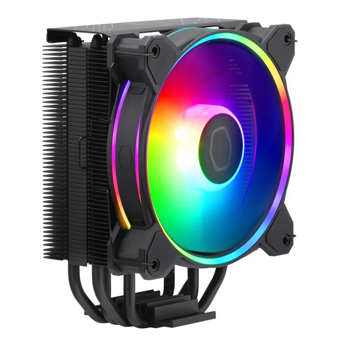 Cooler Master Hyper 212 Halo Black ARGB 120mm CPU Air Cooler - RIG-RR-S4KK-20PA-R1