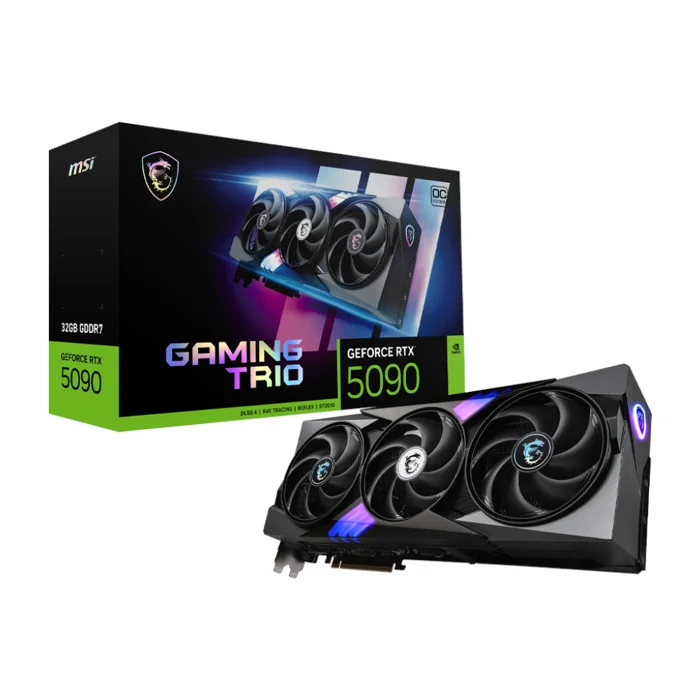 MSI GeForce RTX 5090 GAMING TRIO OC 32GB Graphics Card - RTX 5090 GAMING TRIO OC