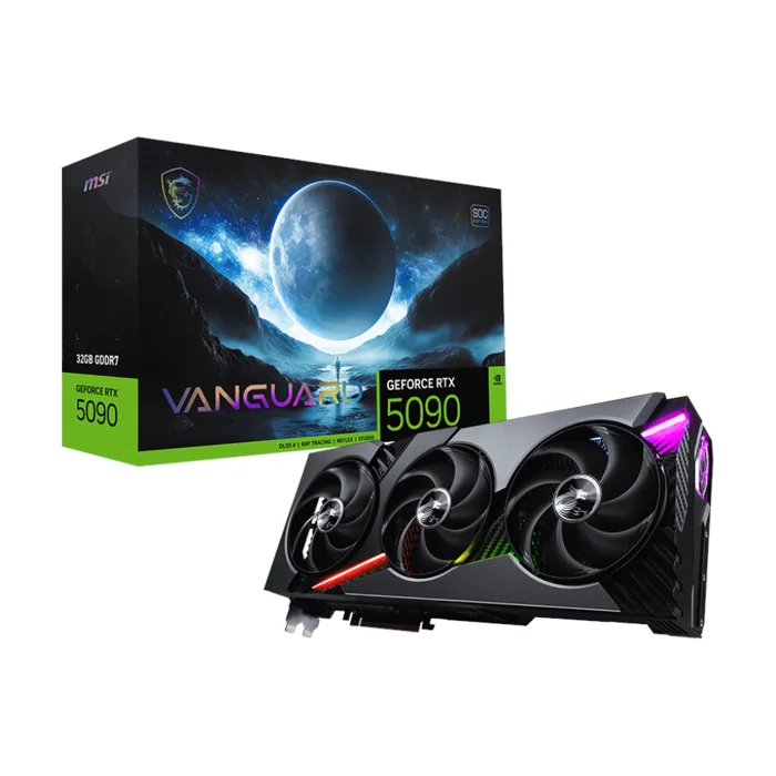 MSI GeForce RTX 5090 VANGUARD SOC 32GB Graphics Card - RTX 5090 VANGUARD SOC