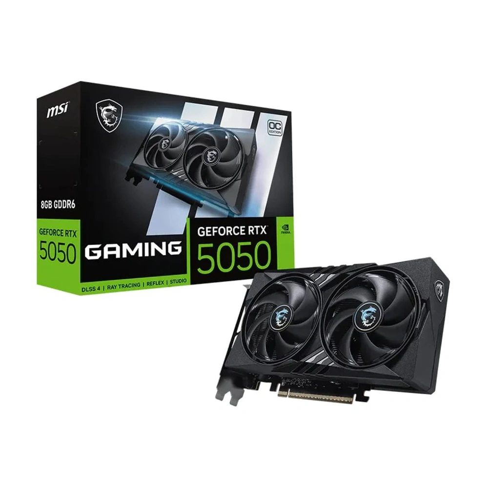 MSI GeForce RTX 5050 8G GAMING OC Graphics Card | 8GB | GDDR6