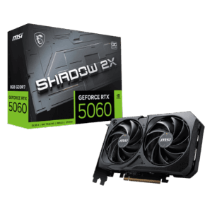 MSI GeForce RTX 5060 SHADOW 2X OC 8GB Graphics Card