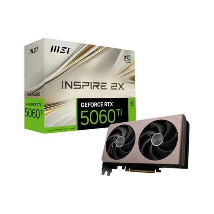 MSI - RTX5060TIINSPIRE2XOC8GB