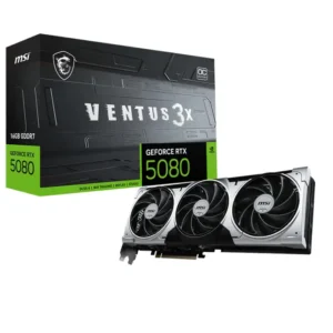 MSI GeForce RTX 5080 VENTUS 3X OC 16GB Graphics Card - RTX5080VENTUS3XOC16GB