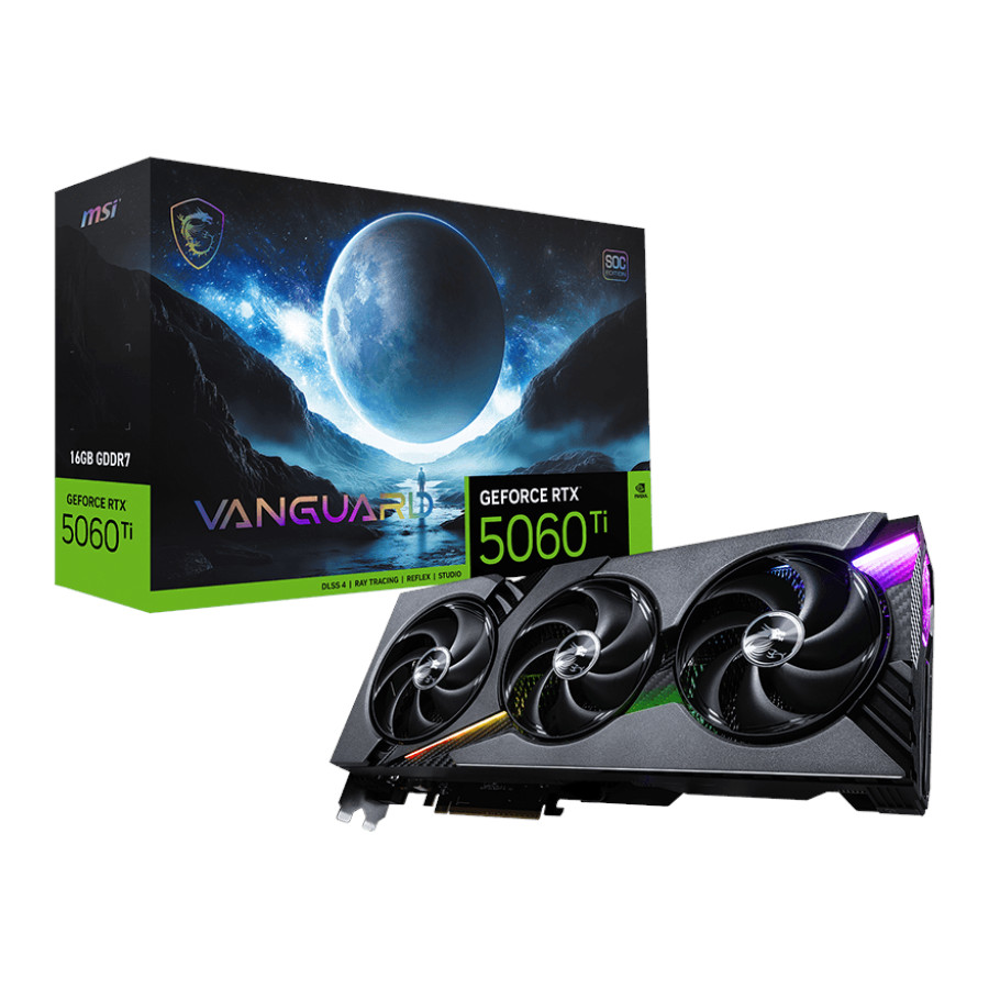 MSI GeForce RTX 5060 Ti VANGUARD SOC