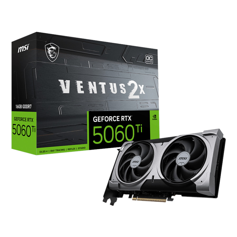 MSI GeForce RTX 5060 Ti VENTUS 2X OC PLUS