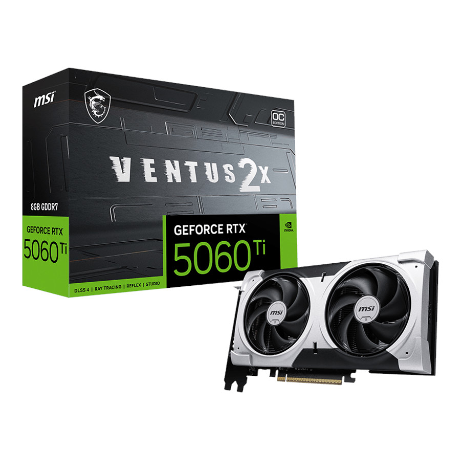 MSI GeForce RTX 5060 Ti VENTUS 2X OC PLUS 8GB